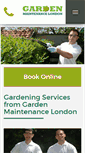 Mobile Screenshot of garden-maintenance-london.co.uk